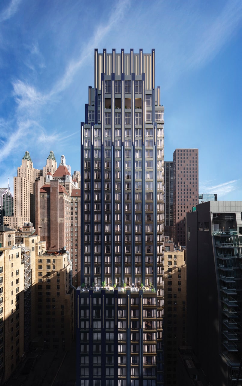 Monogram New York Nears Completion At 135 East 47th Street In Midtown East, Manhattan